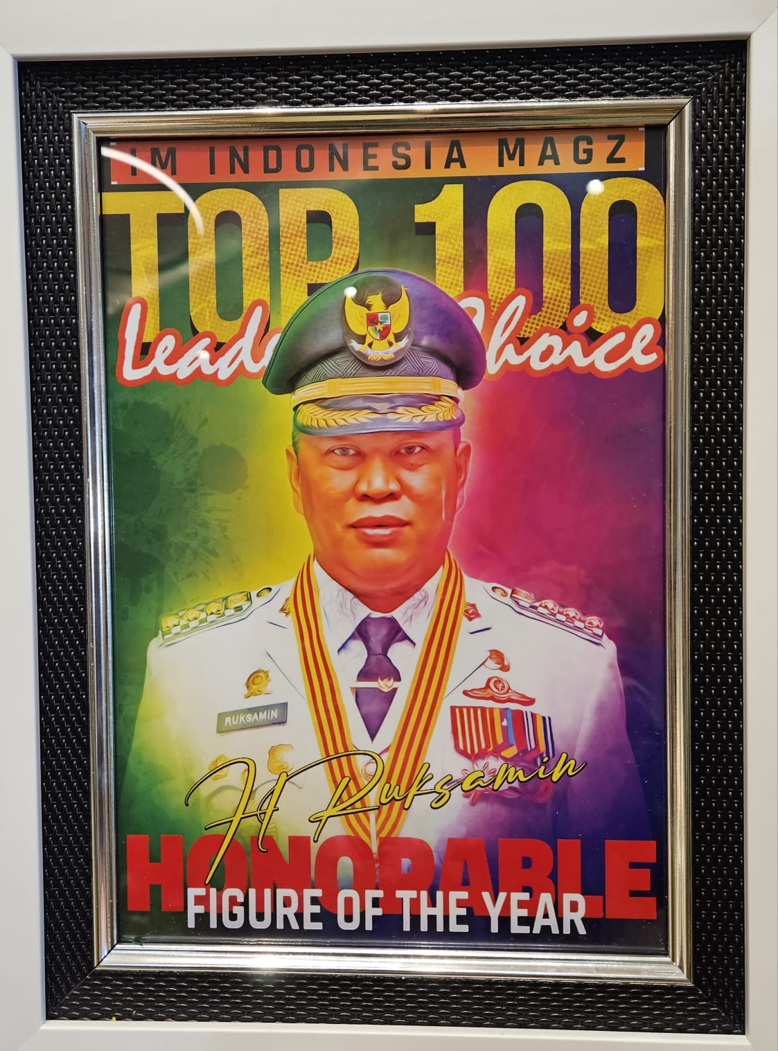 Ruksamin Dinobatkan Top 100 Leader Choice