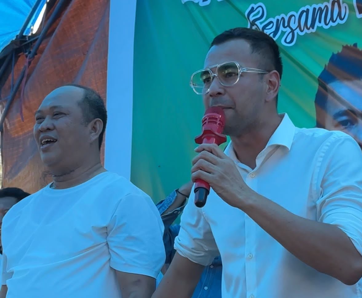 Raffi Ahmad Ajak Masyarakat Kolaka Menangkan Ruksamin Jadi Gubernur Sultra