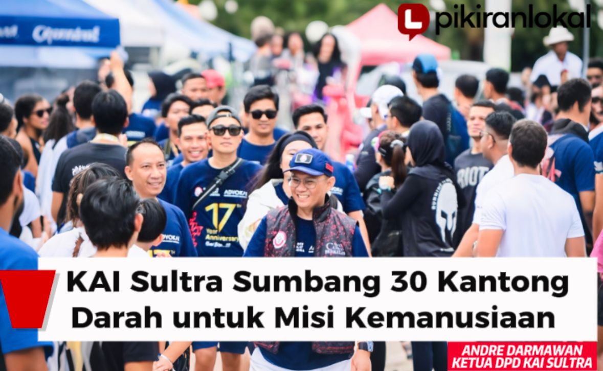 KAI Sultra Sumbang 30 Kantong Darah untuk Kemanusiaan