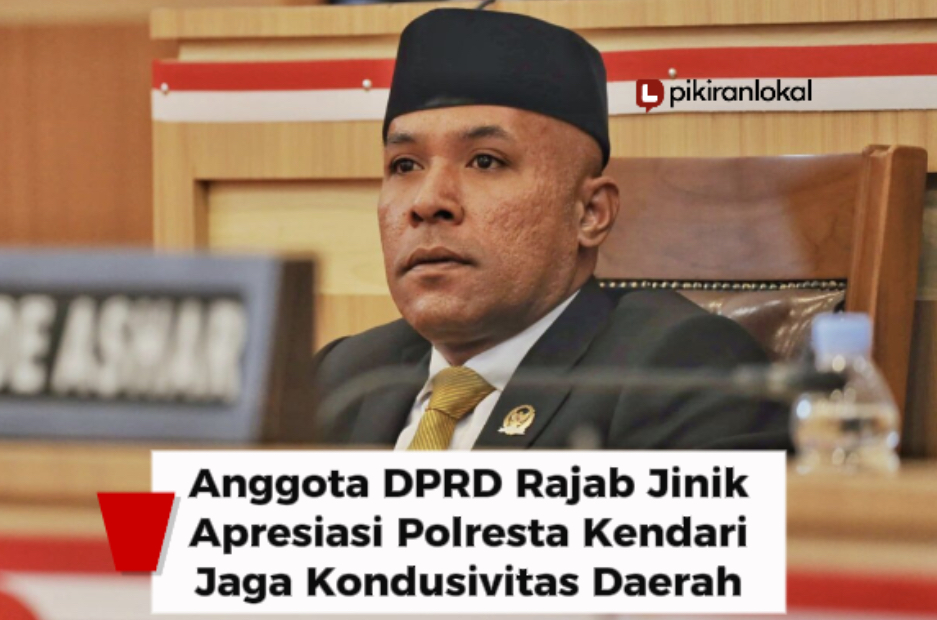 Rajab Jinik Apresiasi Polresta Kendari Jaga Kondusivitas Daerah