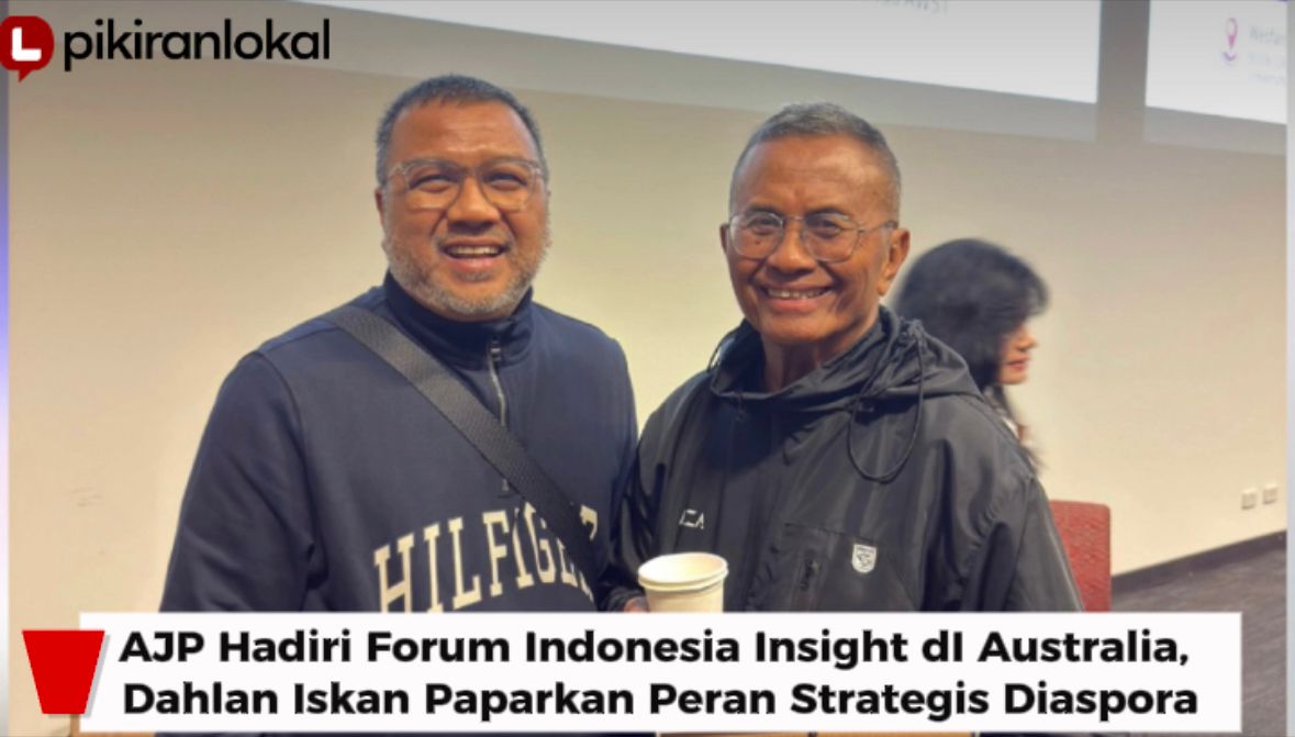 Aksan Jaya Putra Hadiri Forum Indonesia Insight di Australia, Dahlan Iskan Paparkan Peran Strategis Diaspora