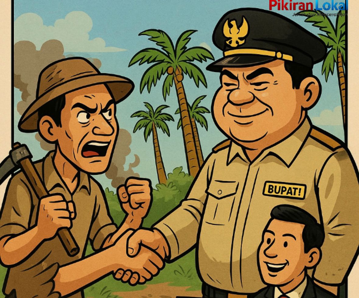 Bupati Konsel Diduga Berpihak Perusahaan Sawit, Warga Tani Meradang