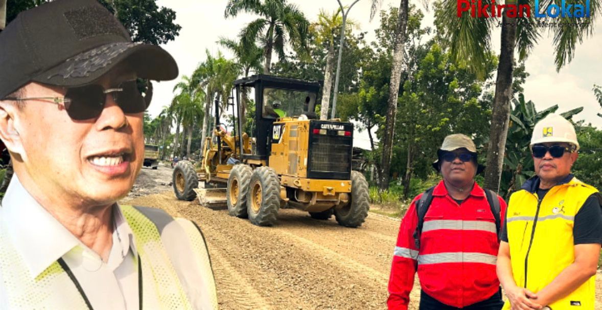 Tunaikan Program Gubernur Sultra, Dinas SDA dan Bina Marga, Genjot Perbaikan Jalan Made Sabara