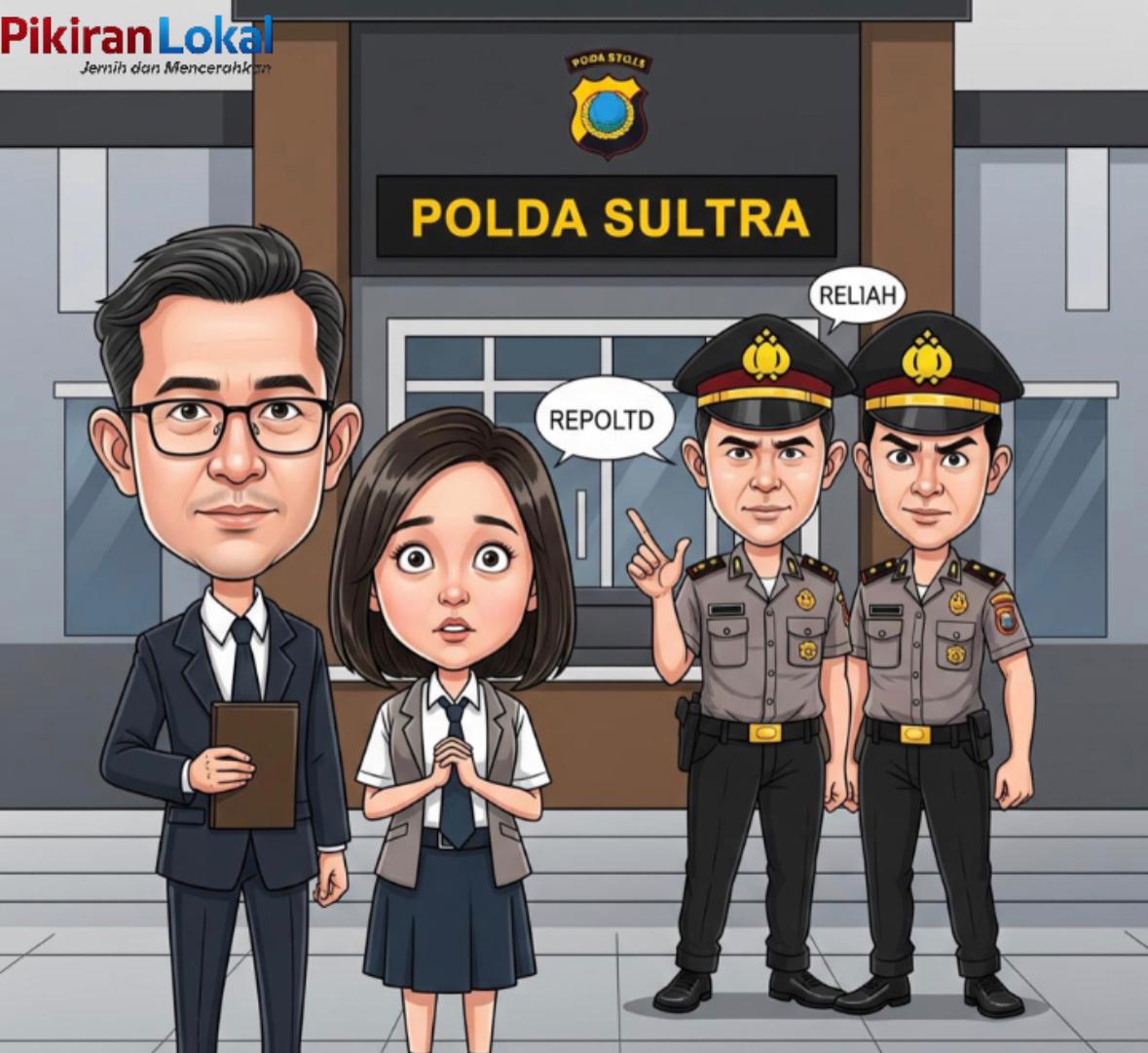 Tuduh Pelapor Punya Anak dengan Rektor UHO Terpilih, Ketua BEM FKIP dan KPPA Sultra Dipolisikan