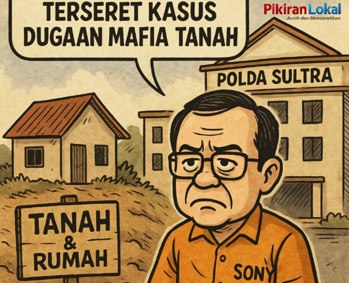 Sony Pemilik Toko Aneka Jaya Terseret Kasus Dugaan Mafia Tanah