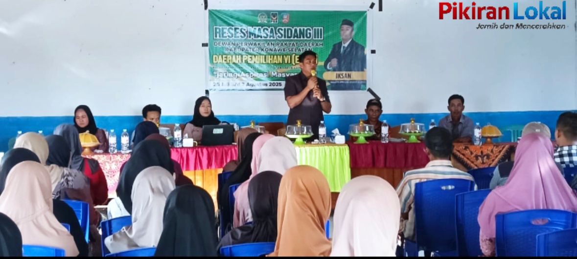 Legislator PBB Iksan Menjaring Aspirasi Warga Alakaya Konsel