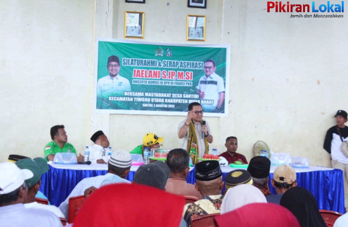 Di Santiri Muna Barat, Jaelani Menjaring Aspirasi dan Menebar Komitmen untuk Nelayan Pesisir