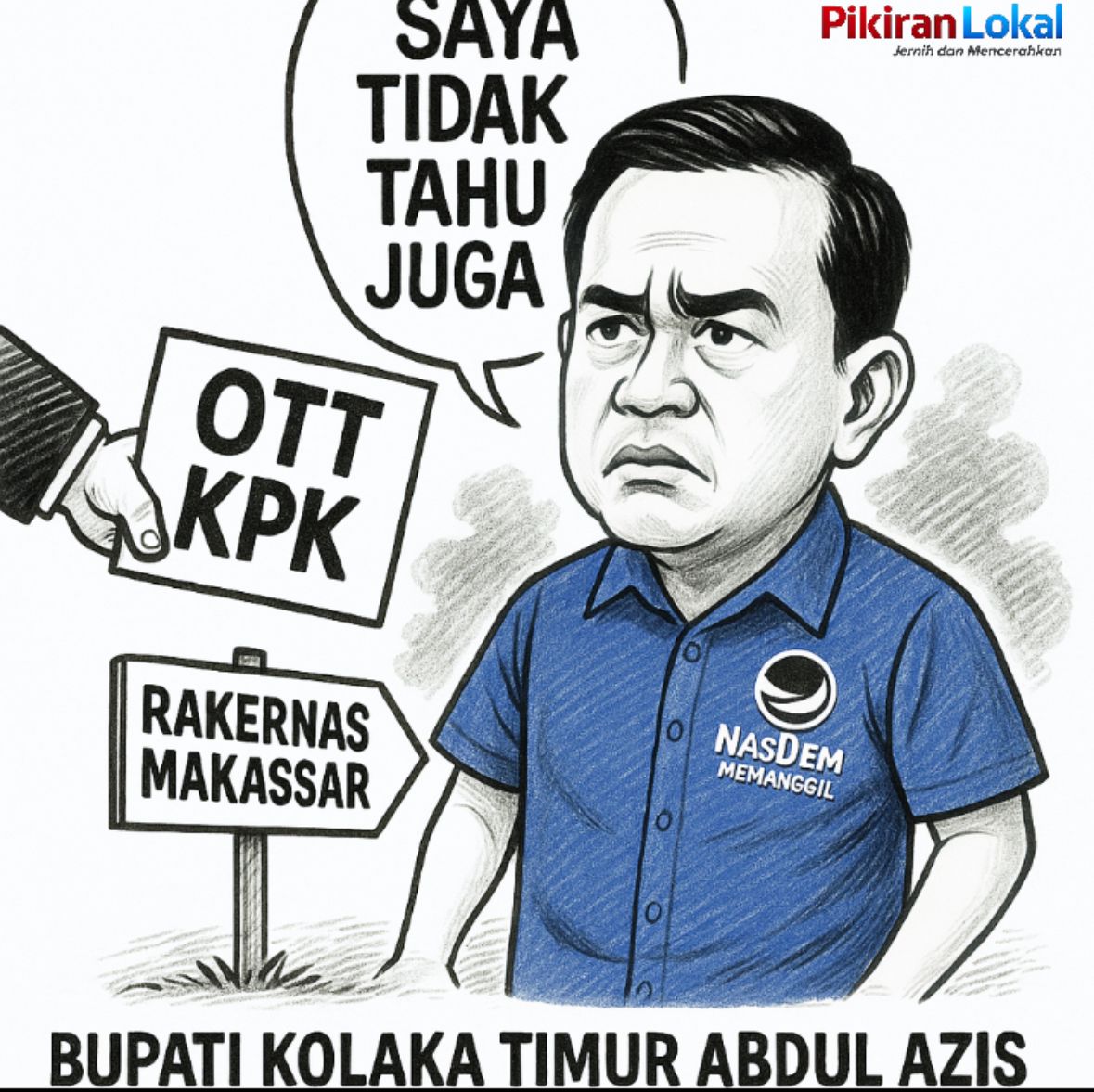 Bupati Koltim Abdul Azis Bantah Terjaring OTT KPK