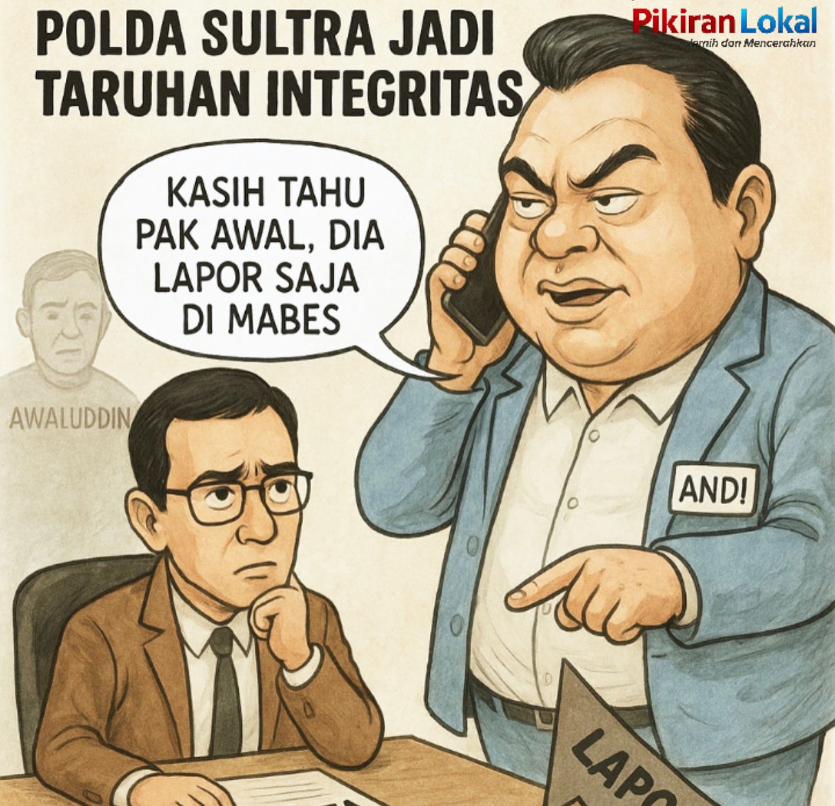 Arogansi “Orang Sony” dalam Sengketa Tanah, Polda Sultra Jadi Taruhan Integritas