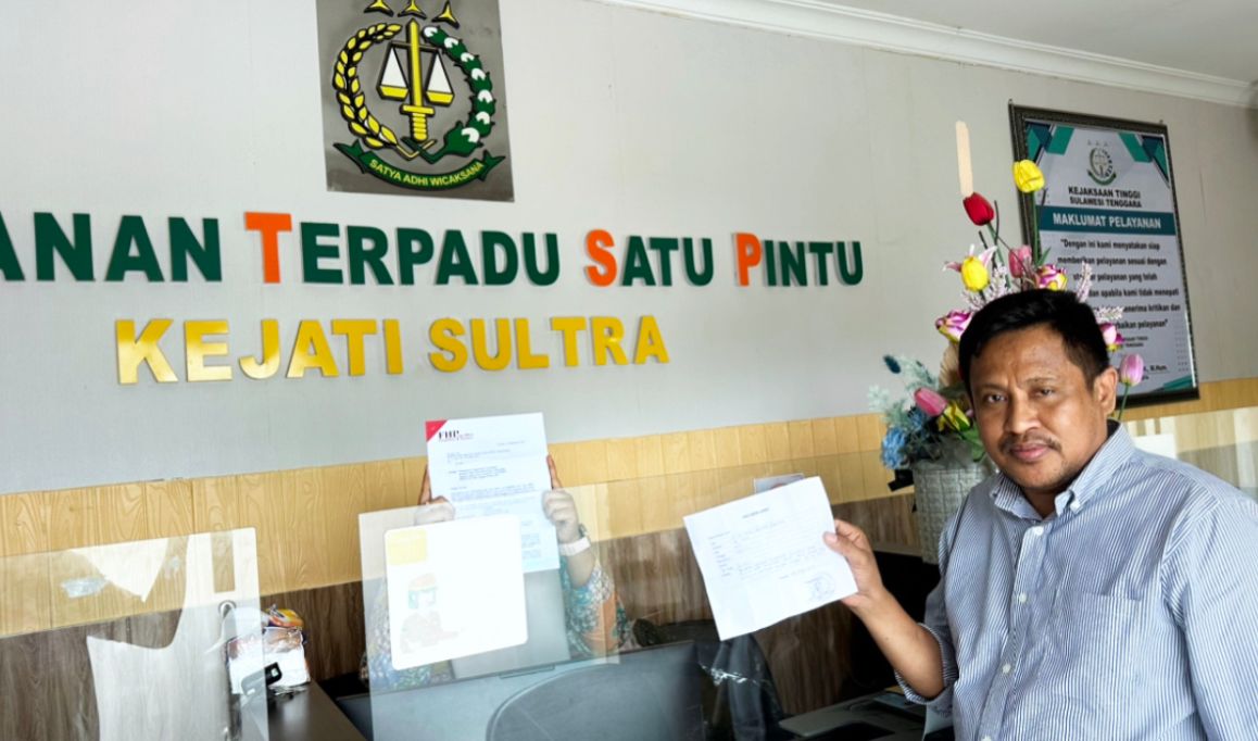 Kuasa Hukum Kades Bangun Jaya Surati Kejati Sultra