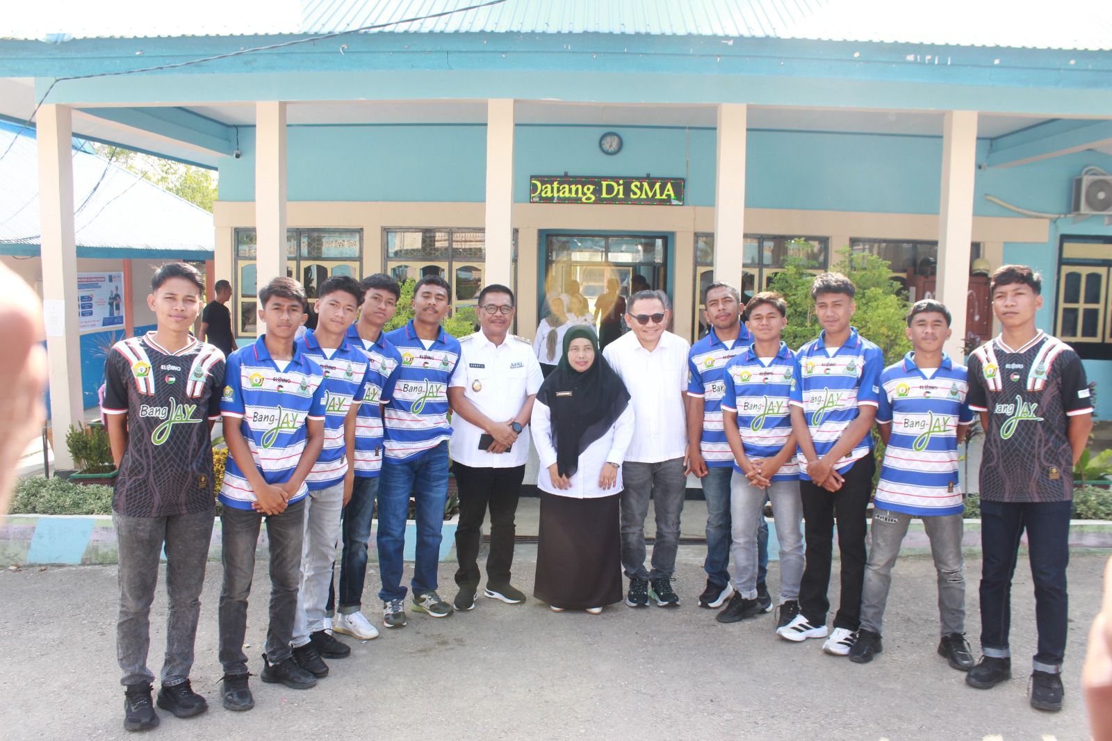 Jaelani Suport Penuh Tim Futsal SMAN 2 Raha ke Grand Final Nasional