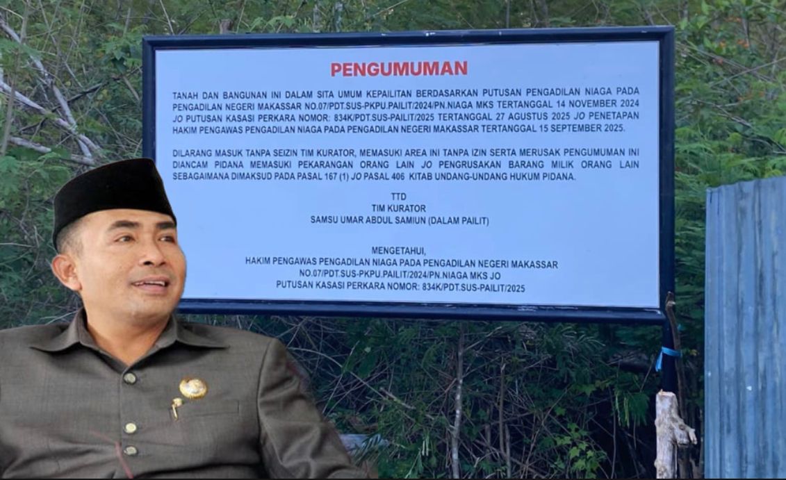 Mantan Bupati Buton Umar Samiun Pailit, Sembilan Aset Disita PN Niaga Makassar