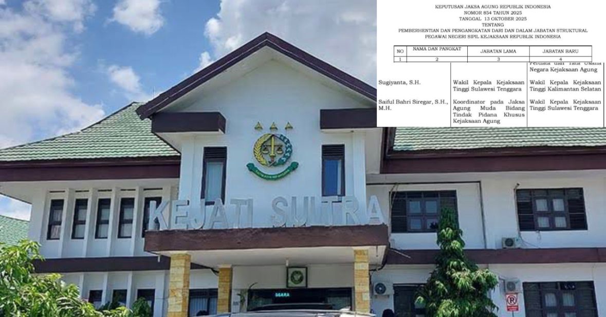 Wakajati dan Aspidum Sultra Berganti