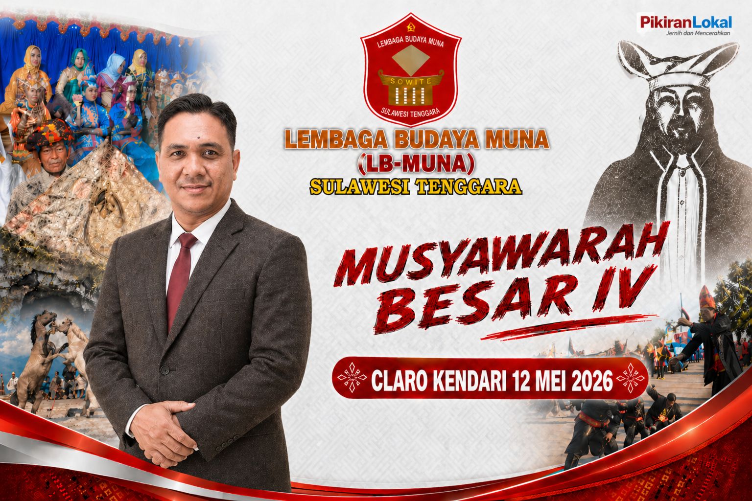 LB-Muna Bakal Gelar Mubes IV, Momentum Mengokohkan Pelestarian Budaya Muna dan Membangun Daerah