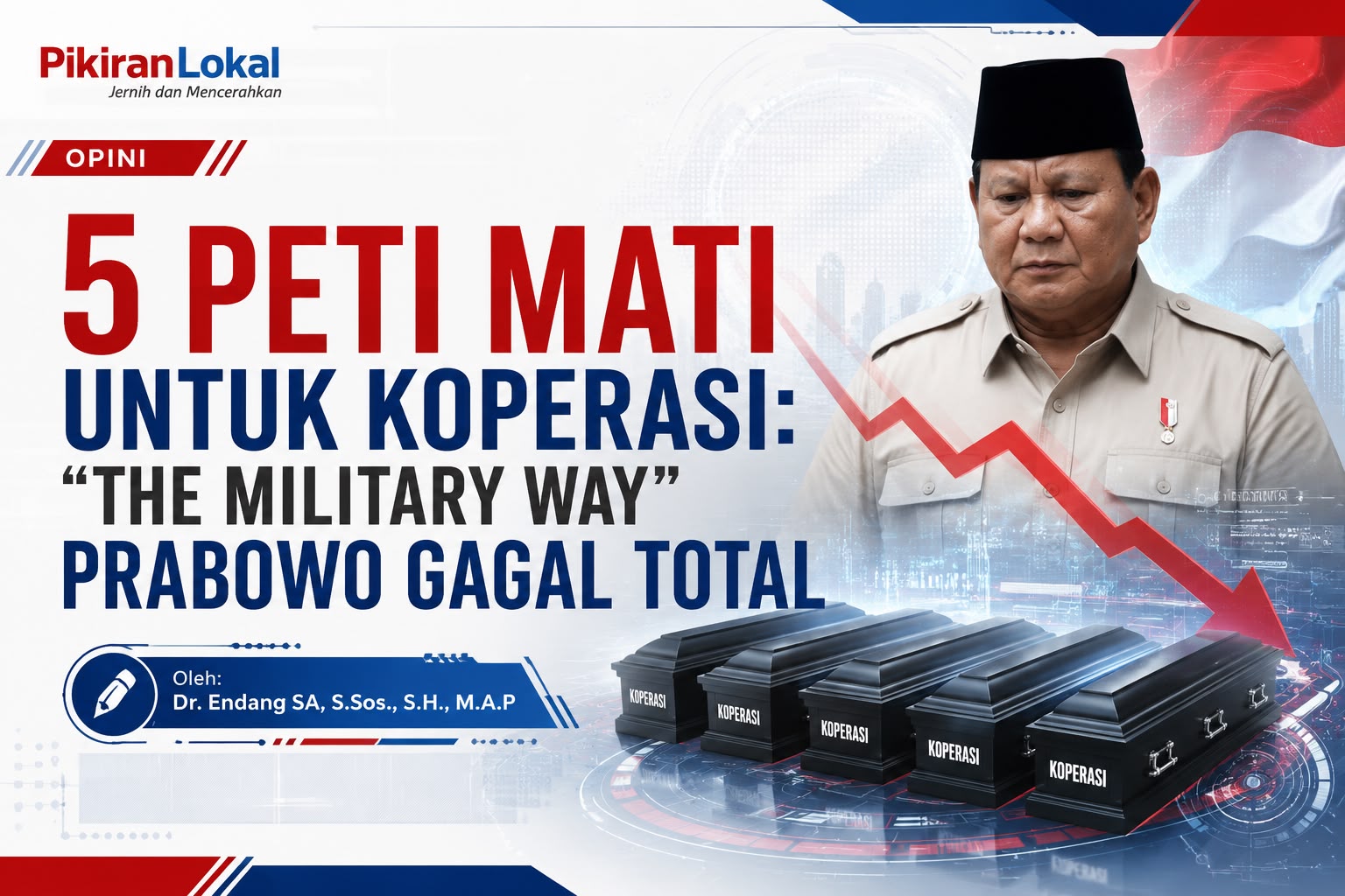 5 Peti Mati untuk Koperasi: “The Military Way” Prabowo Gagal Total