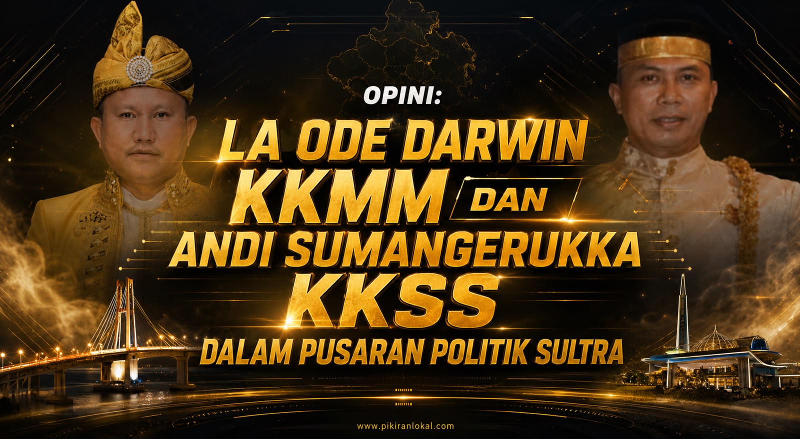 Darwin KKMM dan Andi Sumangerukka KKSS Dalam Pusaran Politik Sultra