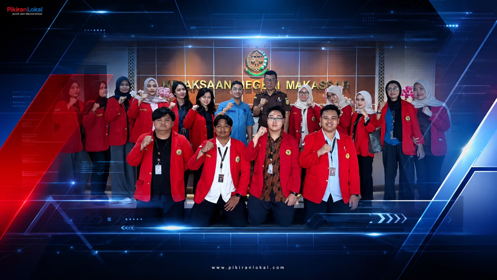 KKN Tematik Hukum Gelombang 116 Resmi Berakhir, Mahasiswa Ditarik dari Kejari Makassar